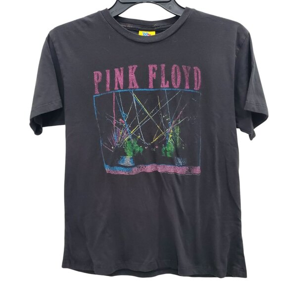 Junk Food Pink Floyd Wish You Were Here Junior's Y2K Double Sided Graphic Tee XL - Picture 1 of 6